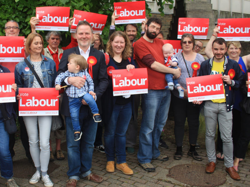 Guildford Labour supporters