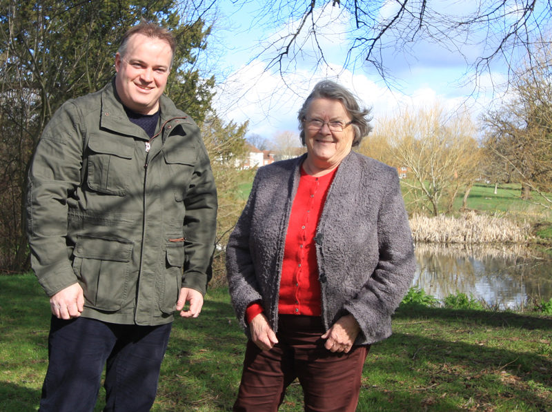 James Walsh and Angela Gunning