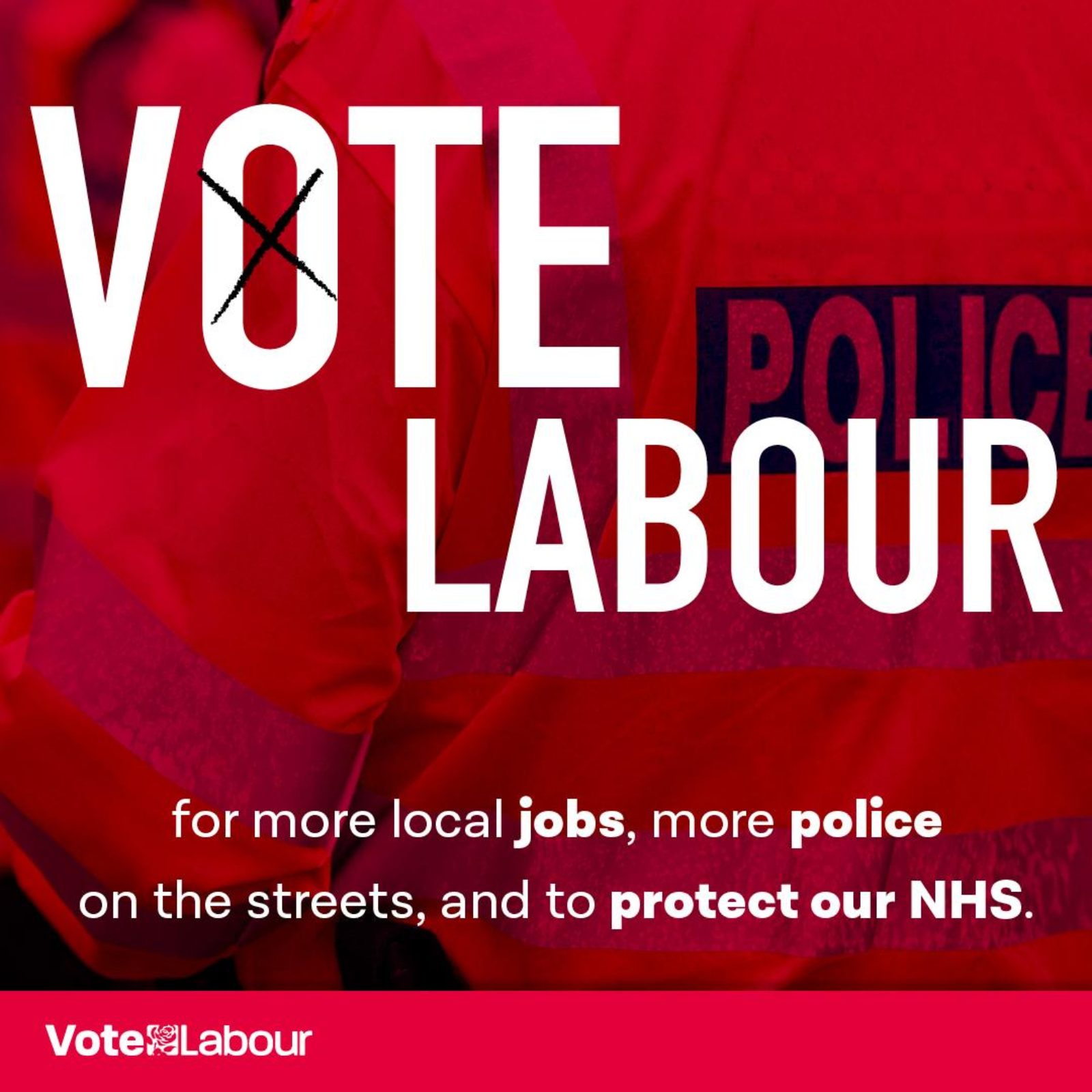 Vote Labour for safer street